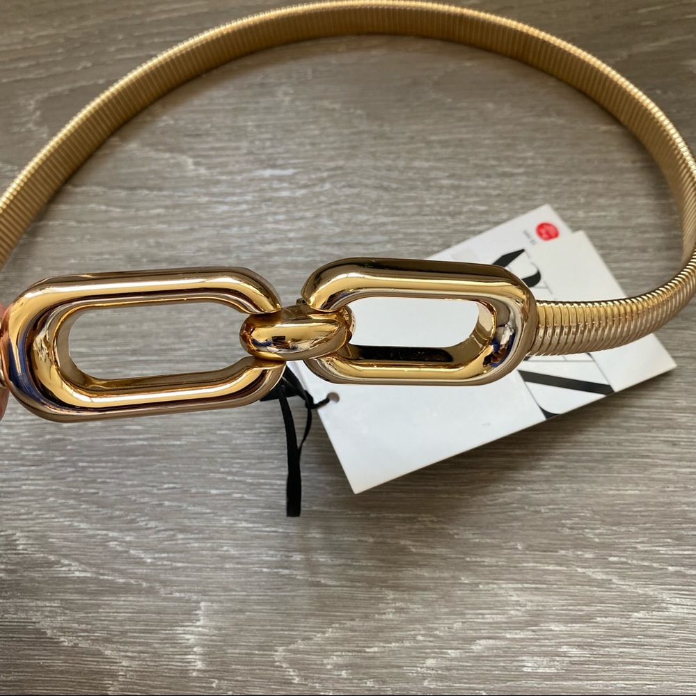 Zara Metal Link Chain Belt - Picture 12 of 13